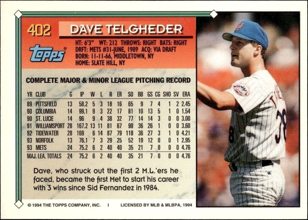 Dave Telgheder - Back