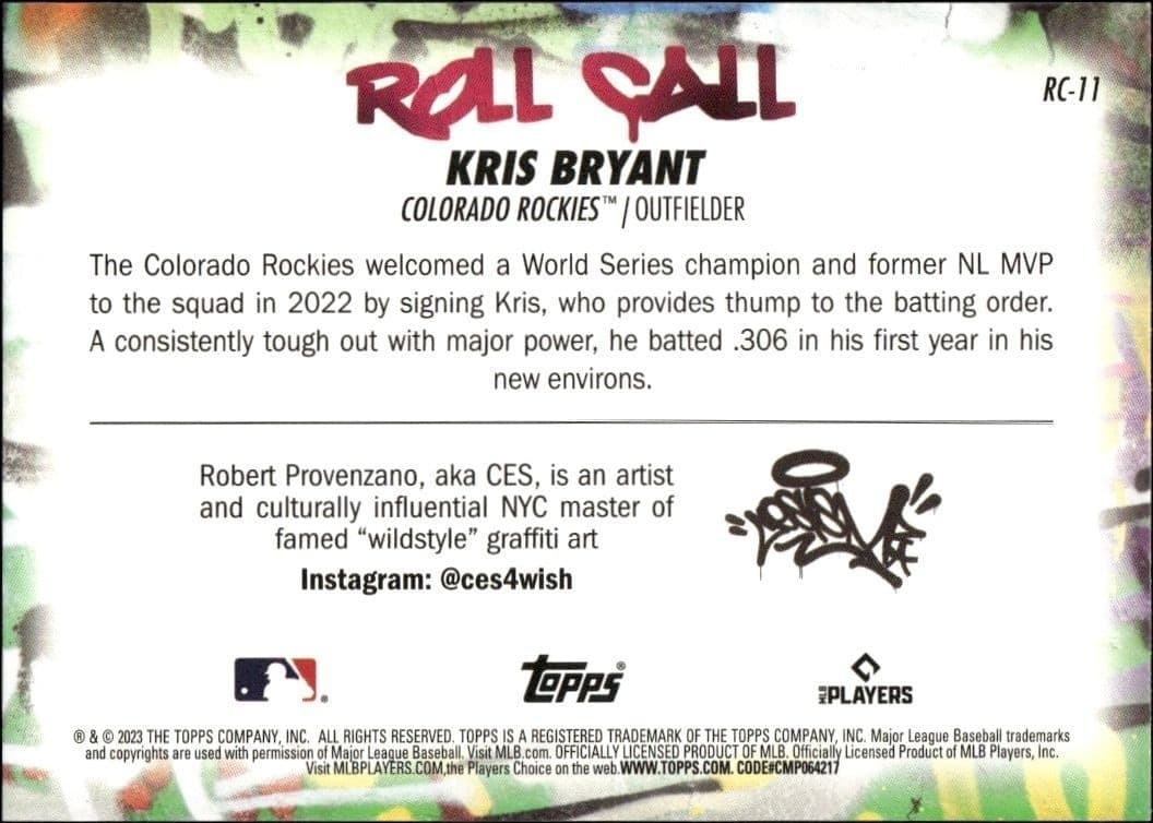 Kris Bryant - Back