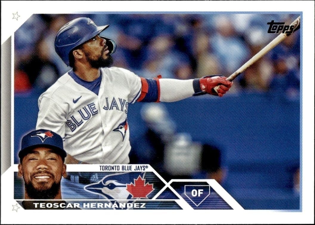2023 Topps Series 1 Teoscar Hernandez #186 trading card