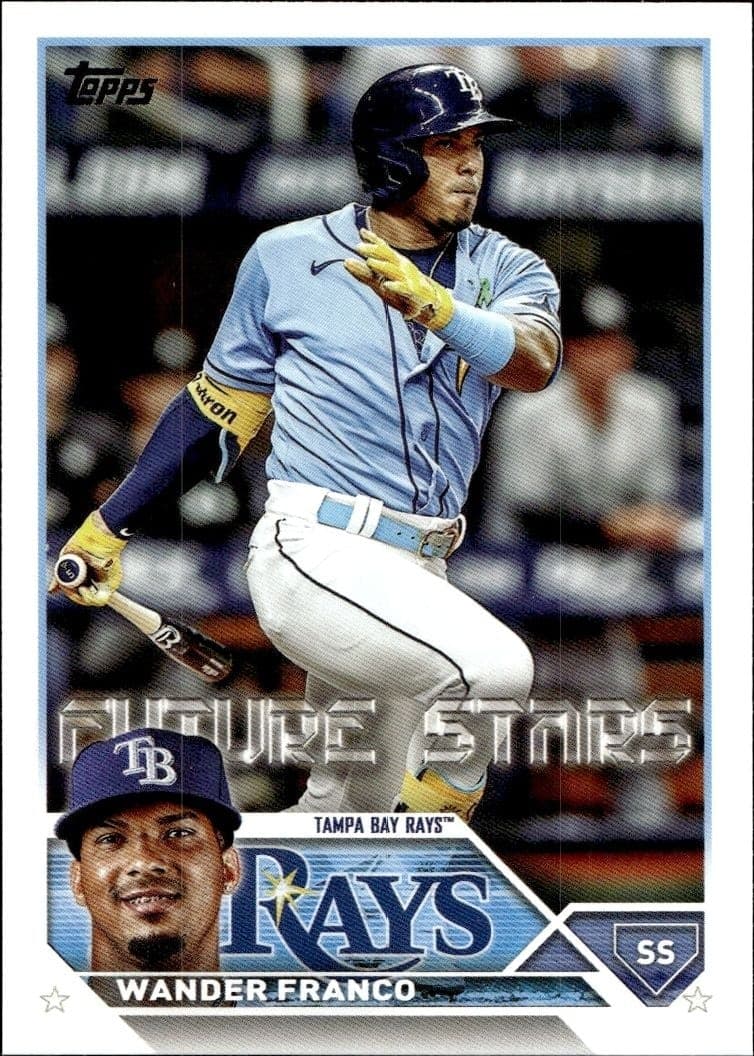 2023 Topps Series 1 Wander Franco #215 trading card