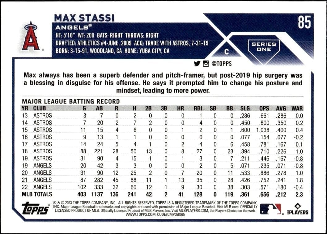 Max Stassi - Back