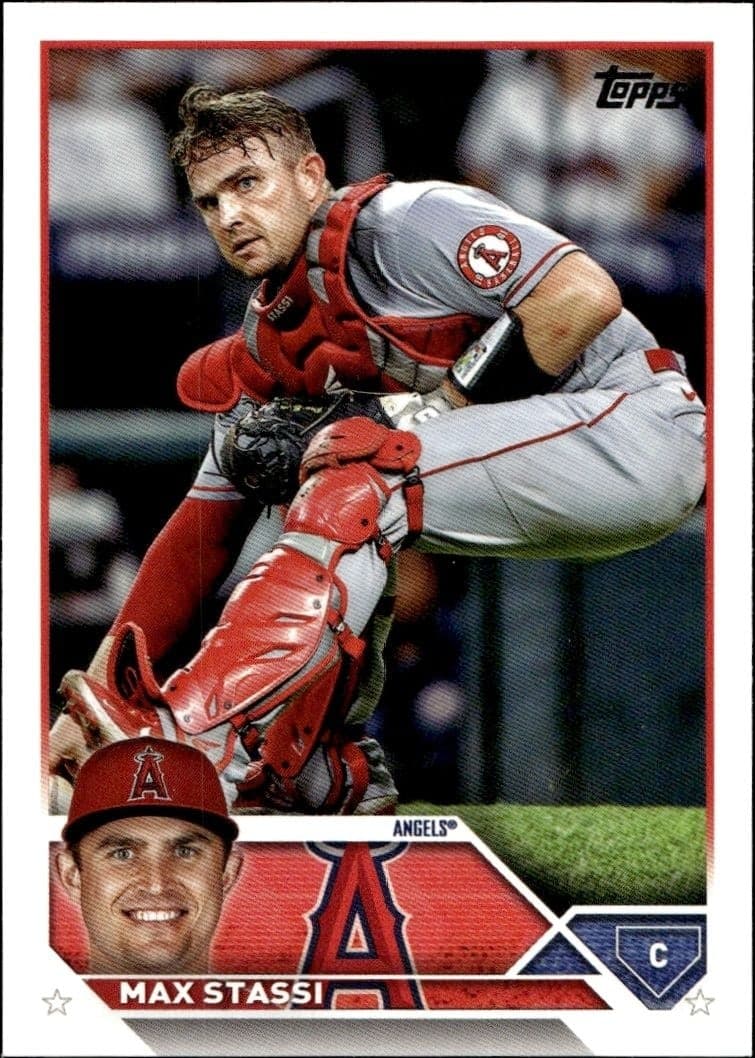2023 Topps Series 1 Max Stassi #85 trading card