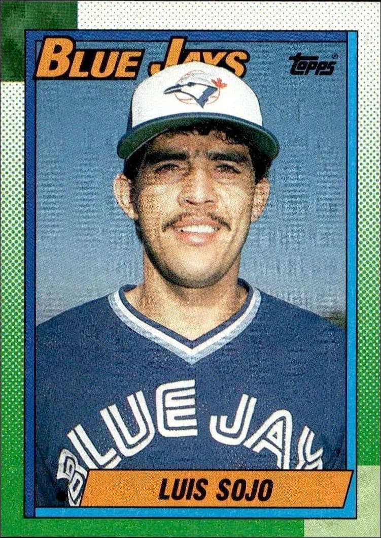 1990 Topps Luis Sojo #594 trading card