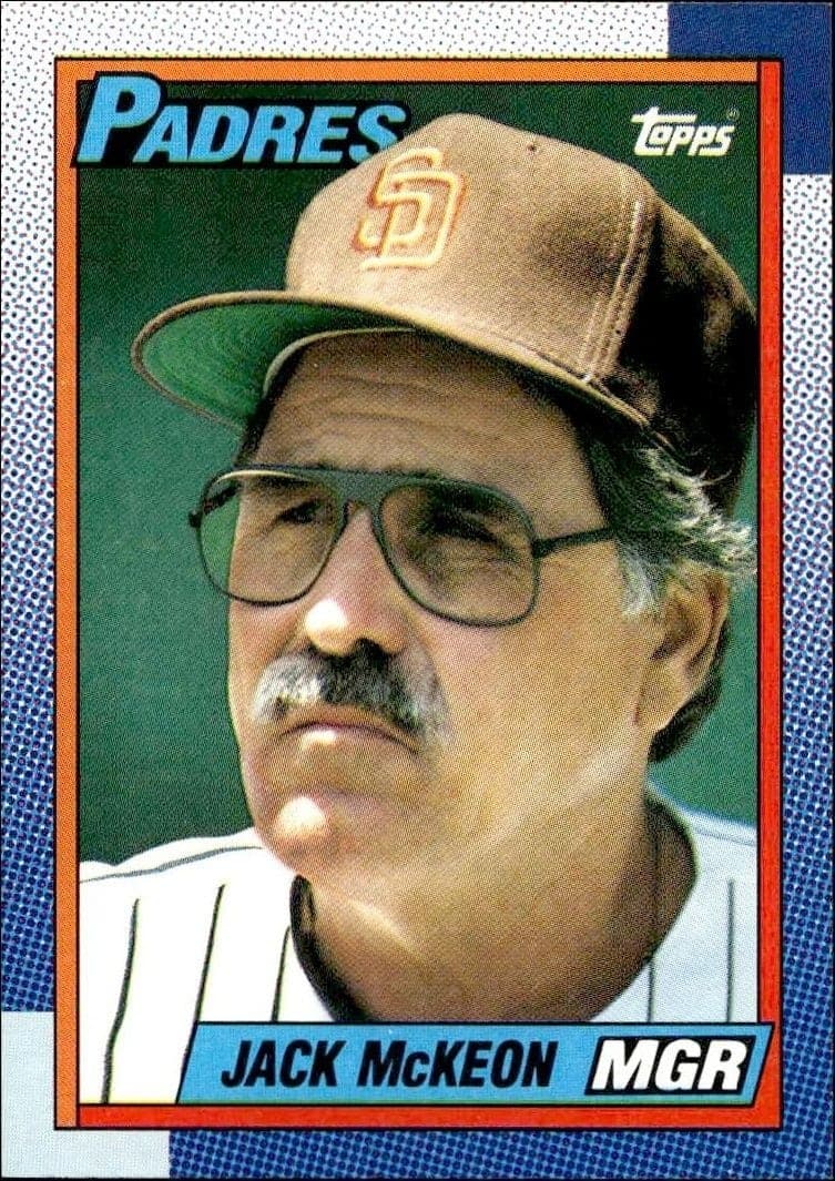 1990 Topps Jack McKeon #231 trading card