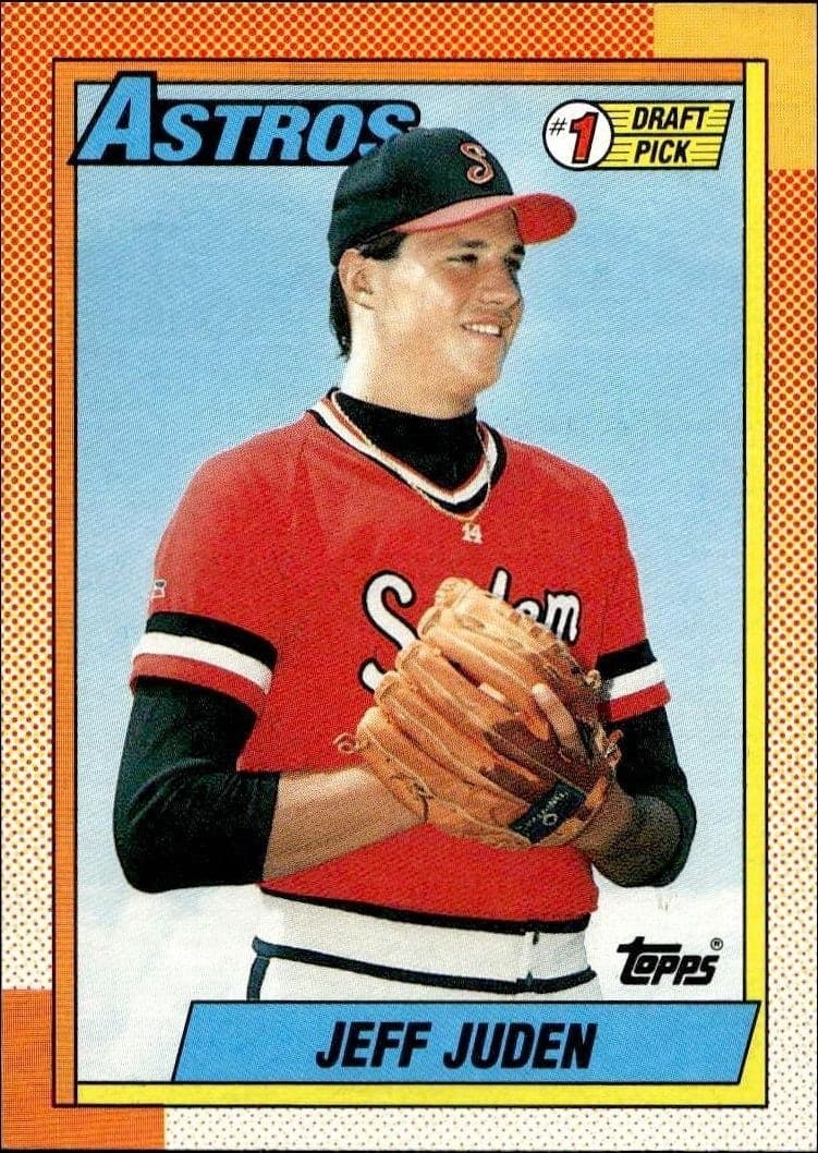 1990 Topps Jeff Juden #164 trading card