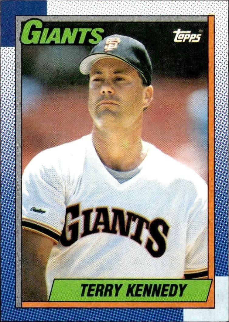 1990 Topps Terry Kennedy #372 trading card