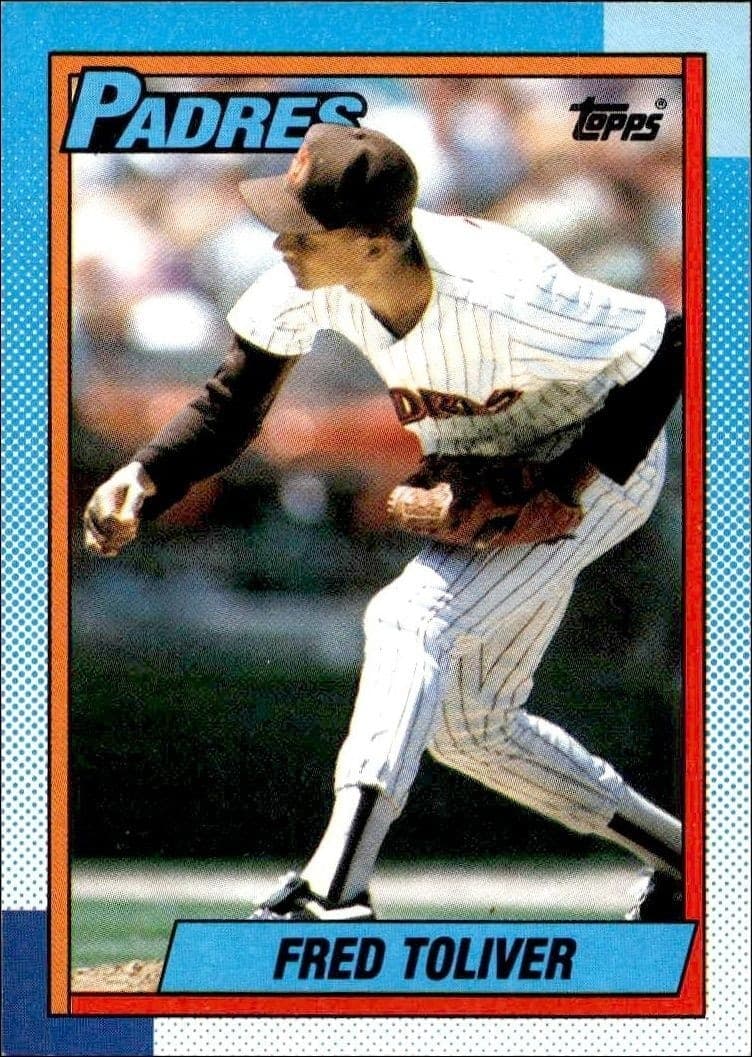 1990 Topps Fred Toliver #423 trading card