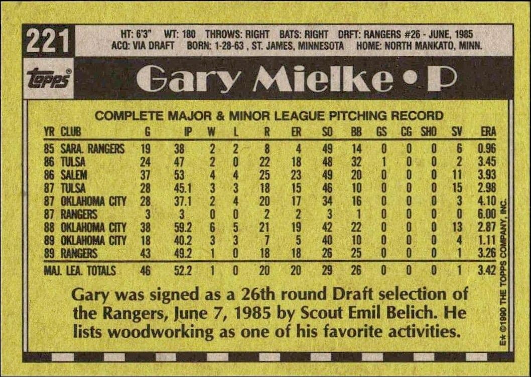 Gary Mielke - Back