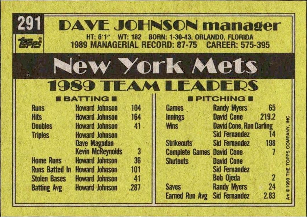 Dave Johnson - Back