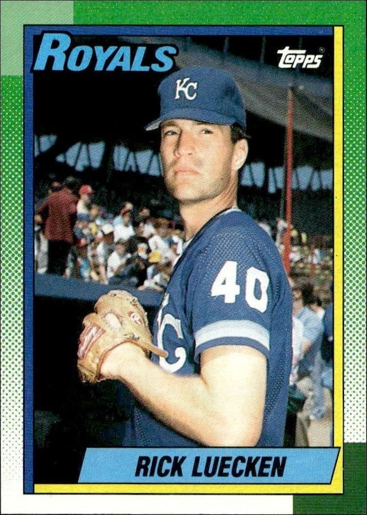 1990 Topps Rick Luecken #87 trading card