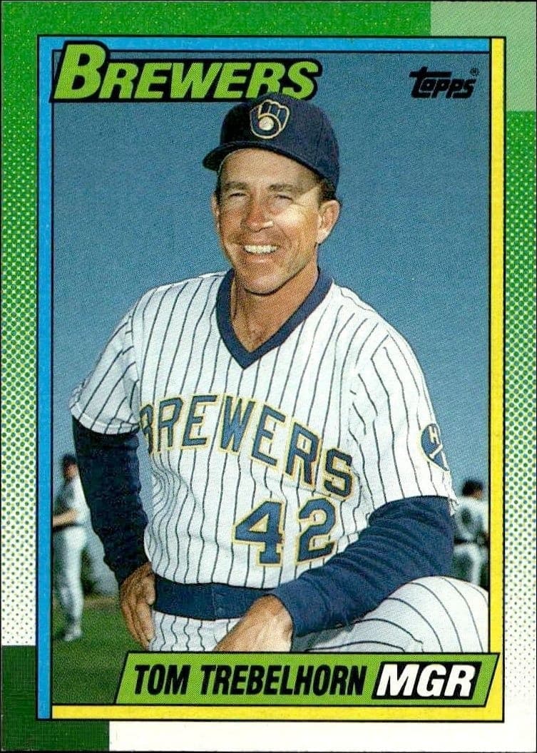 1990 Topps Tom Trebelhorn #759 trading card
