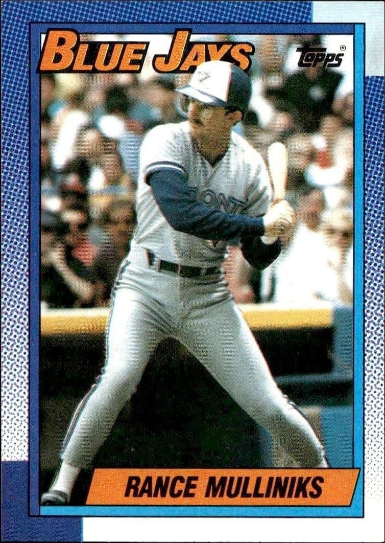 1990 Topps Rance Mulliniks #466 trading card