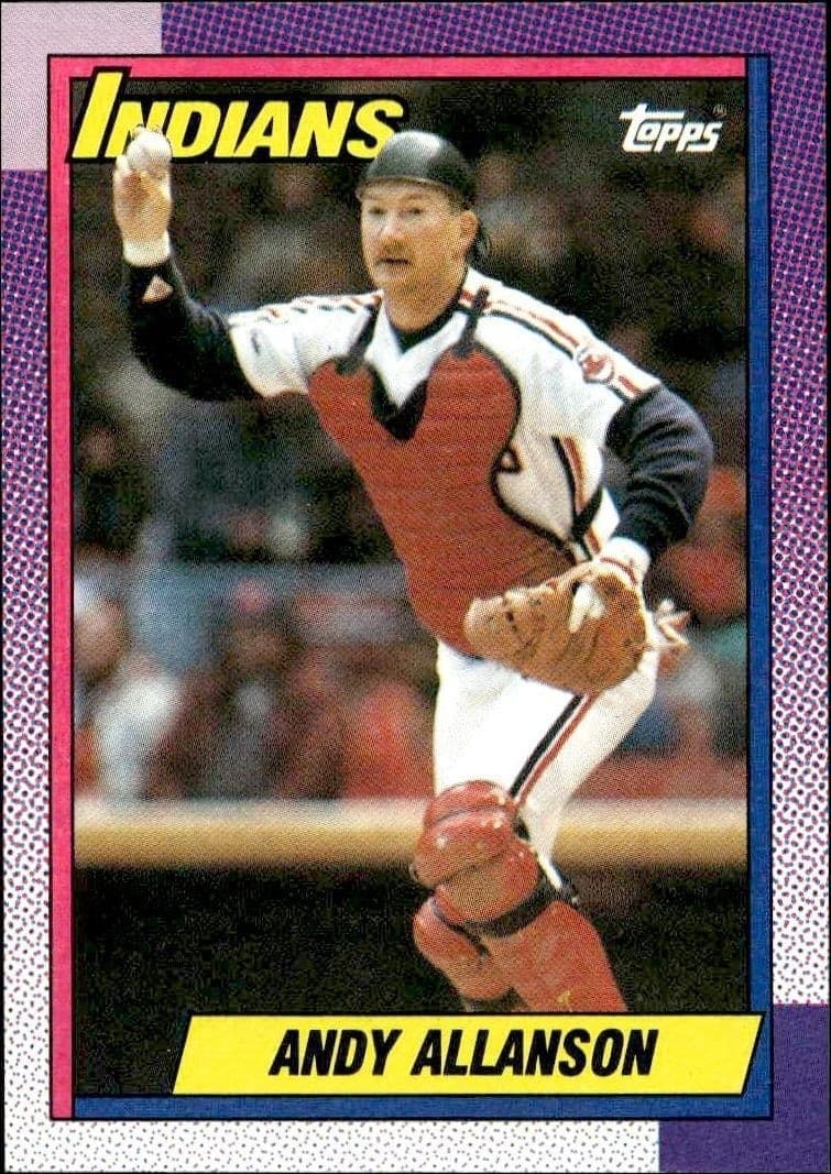 1990 Topps Andy Allanson #514 trading card