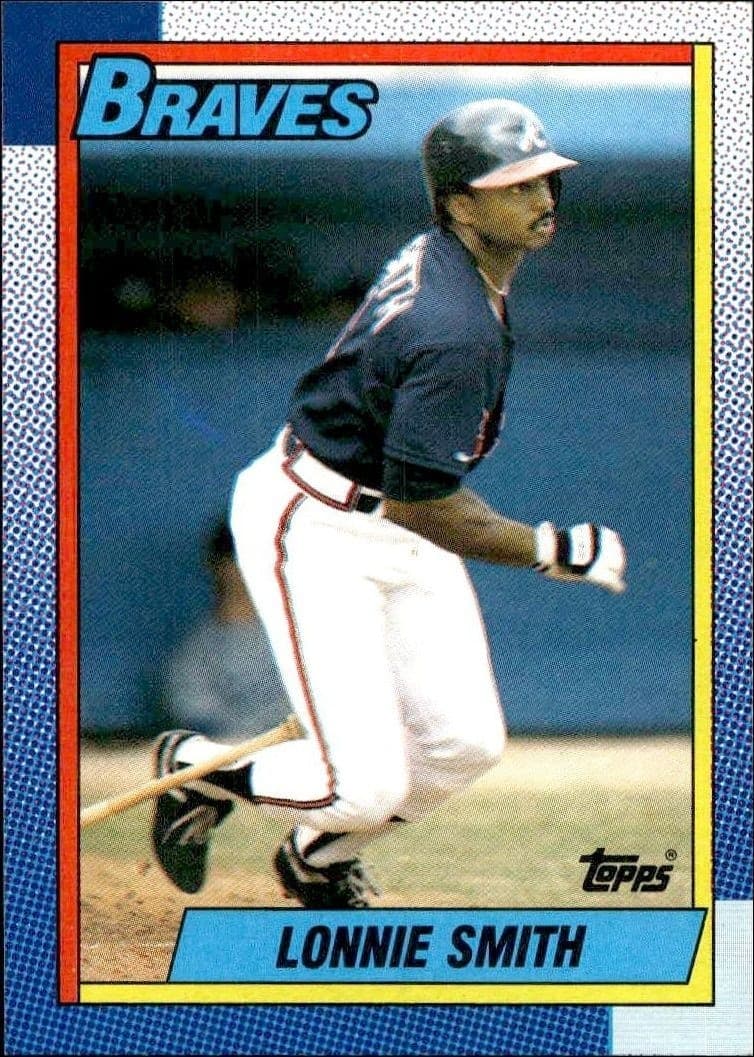 1990 Topps Lonnie Smith #152 trading card