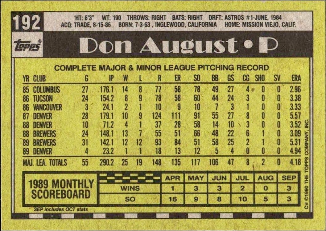Don August - Back