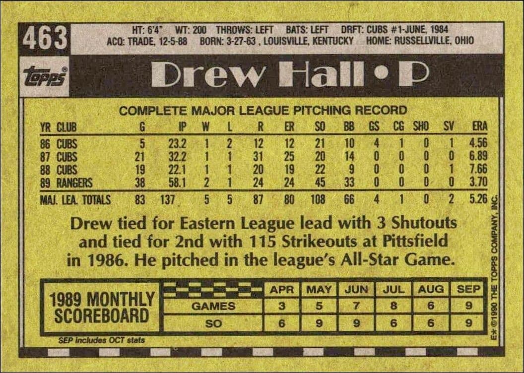 Drew Hall - Back