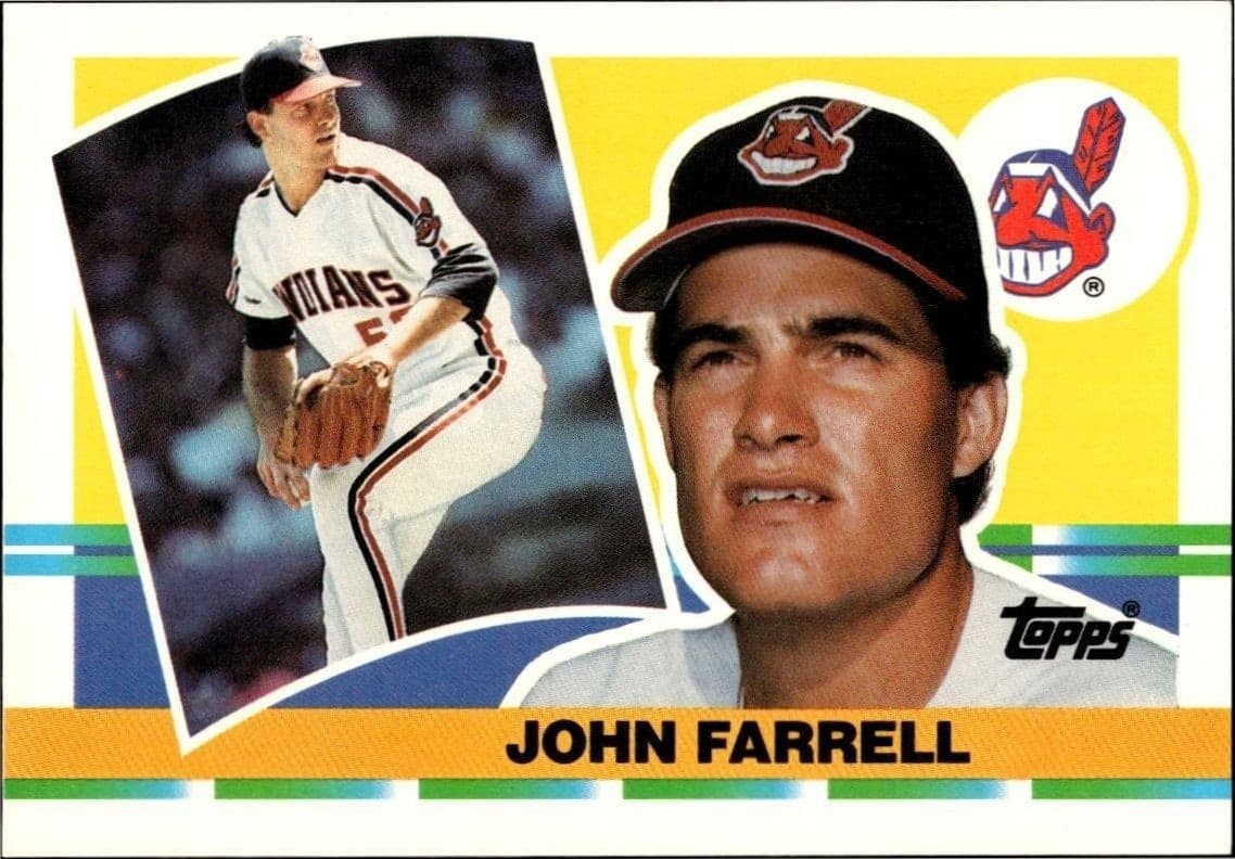 1990 Topps Big John Farrell #237 trading card