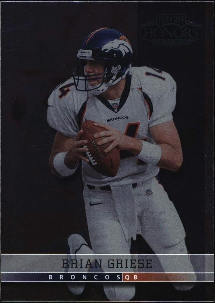 2001 Playoff Honors Brian Griese #38 trading card