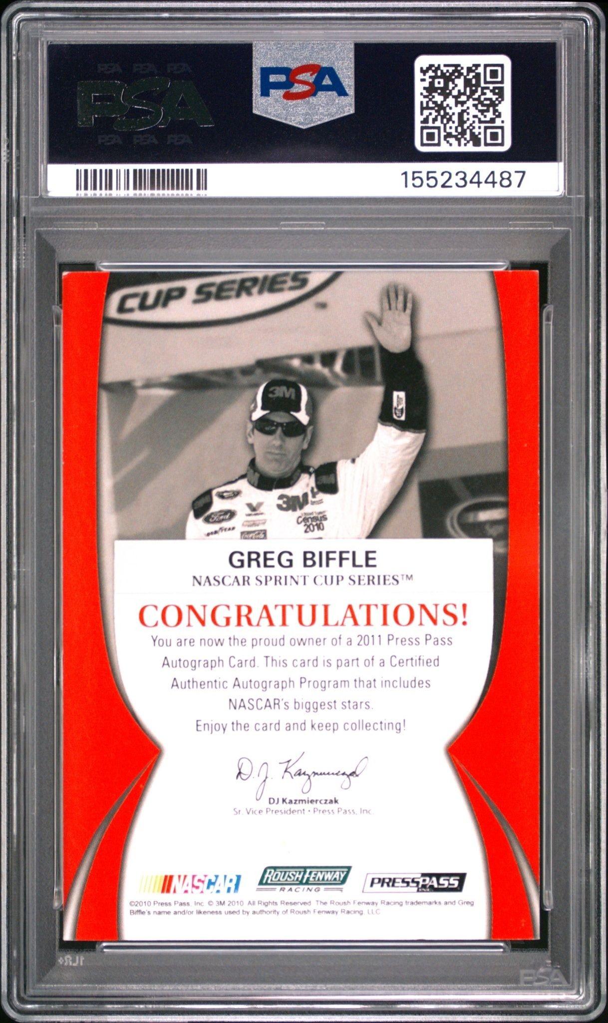 Greg Biffle - Back