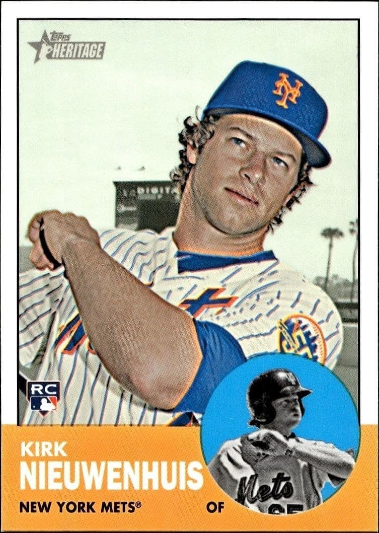 2012 Topps Heritage High Number Kirk Nieuwenhuis #H646 trading card