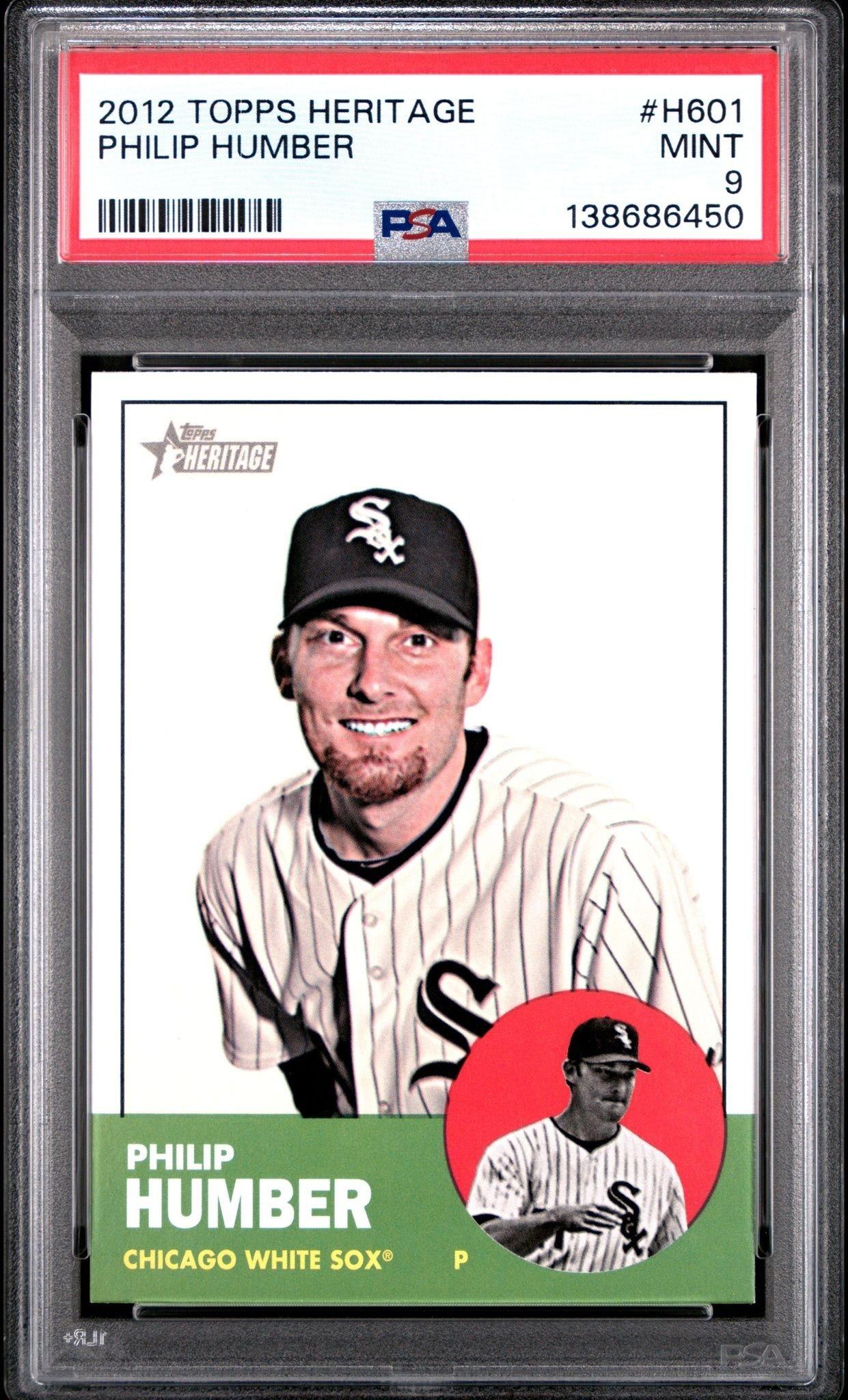 2012 Topps Heritage High Number Philip Humber #H601 trading card