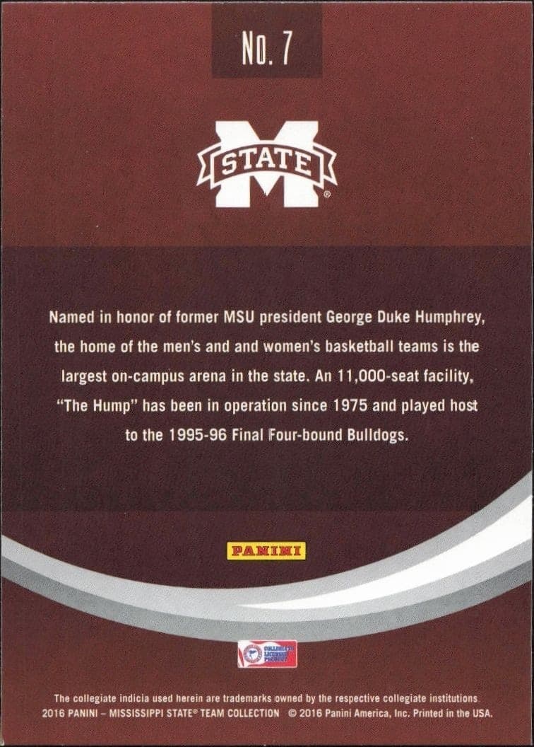 Humphrey Coliseum - Back