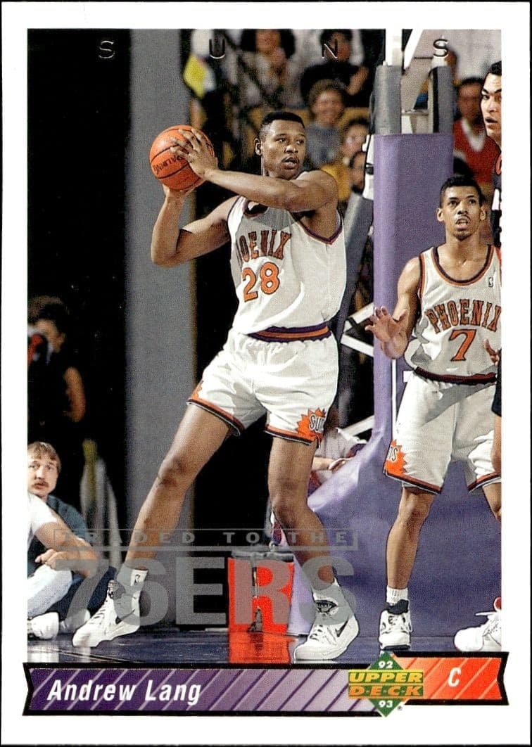 1992-93 Upper-Deck Andrew Lang #71 trading card