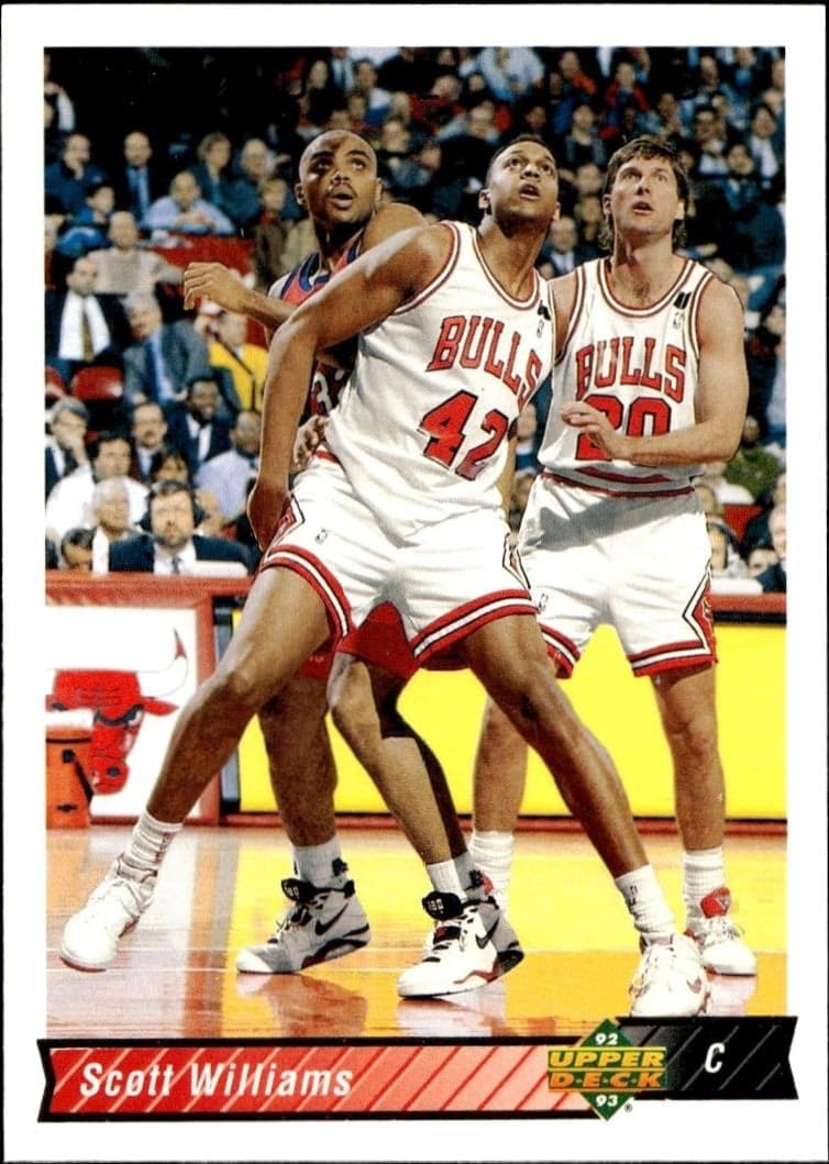 1992-93 Upper-Deck Scott Williams #171 trading card