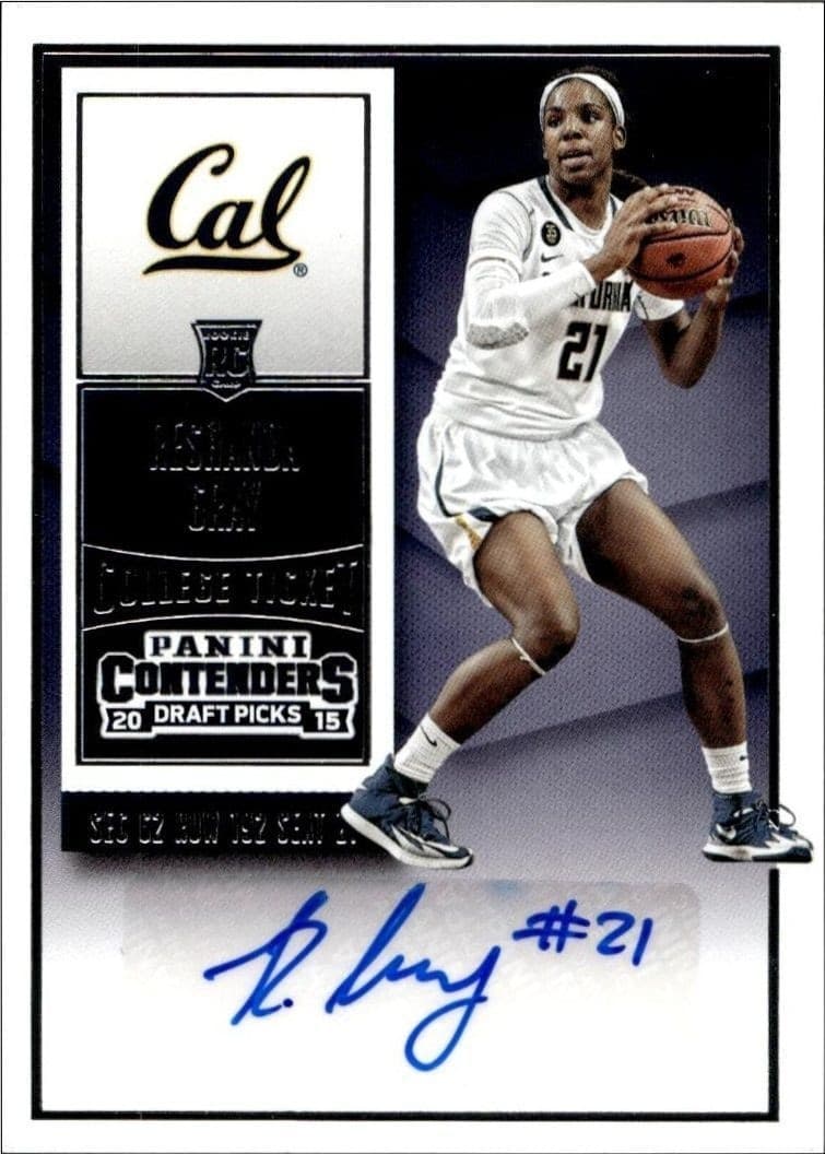 2015-16 Panini Contenders Draft Picks Reshanda Gray #197 trading card