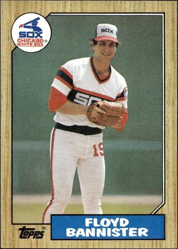 1987 Topps Floyd Bannister #737 trading card