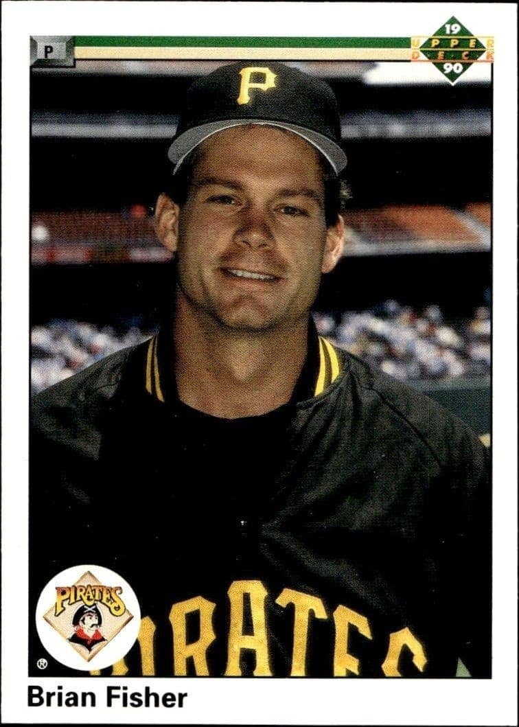 1990 Upper-Deck Low Number Brian Fisher #97 trading card