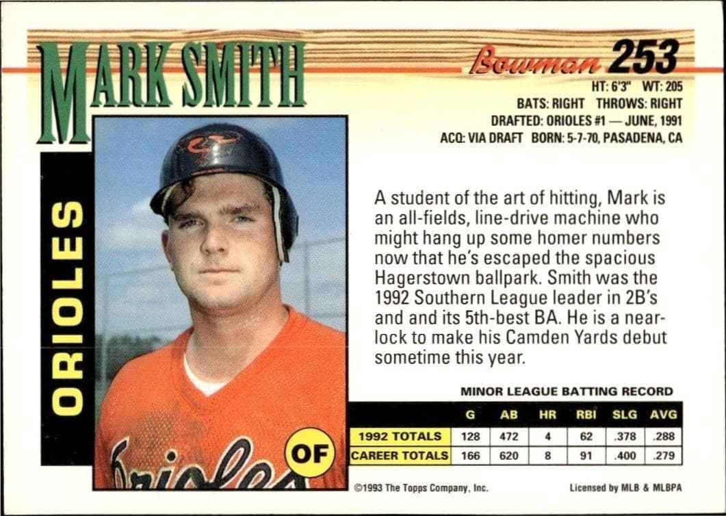 Mark Smith - Back