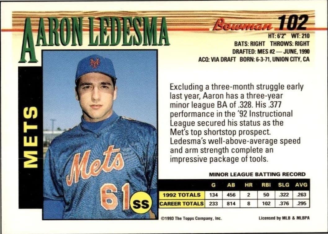 Aaron Ledesma - Back