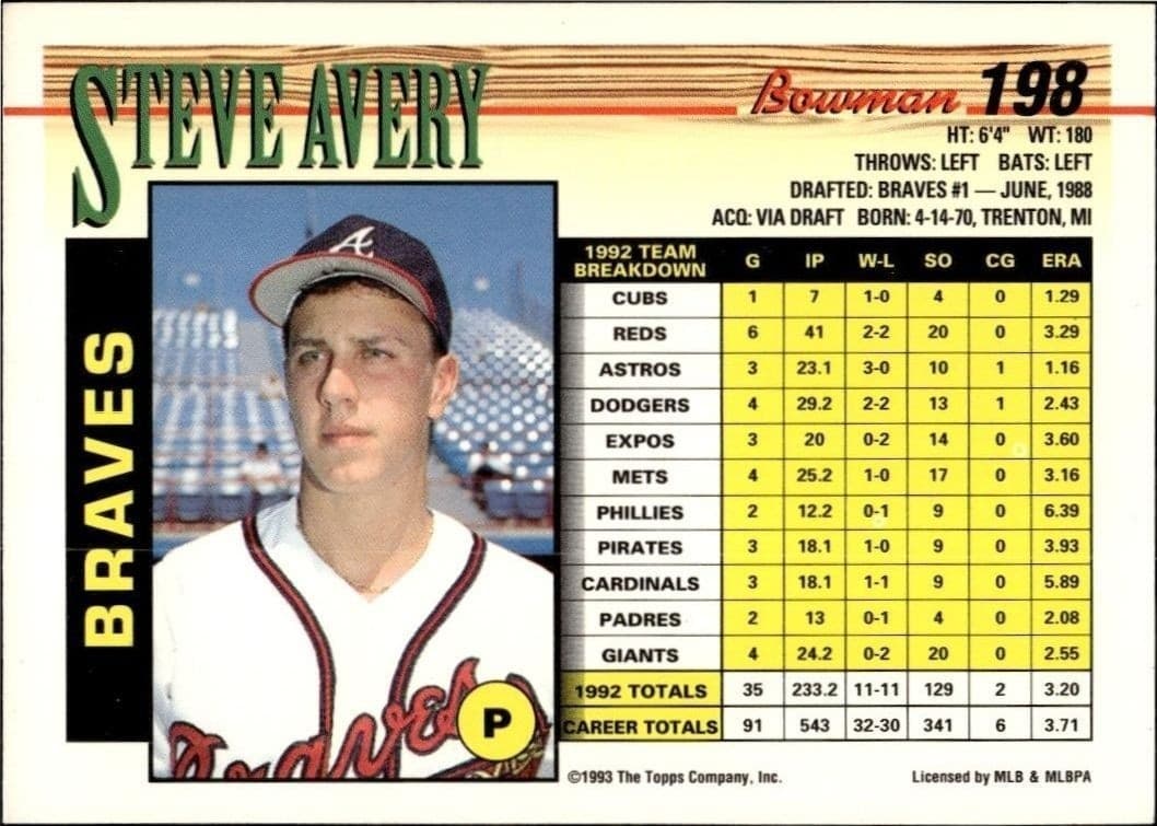 Steve Avery - Back