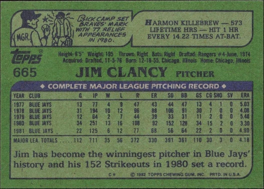 Jim Clancy - Back