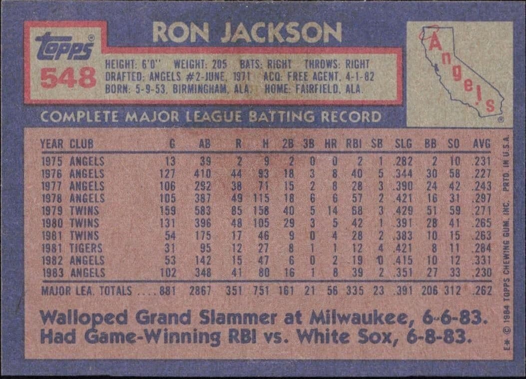 Ron Jackson - Back