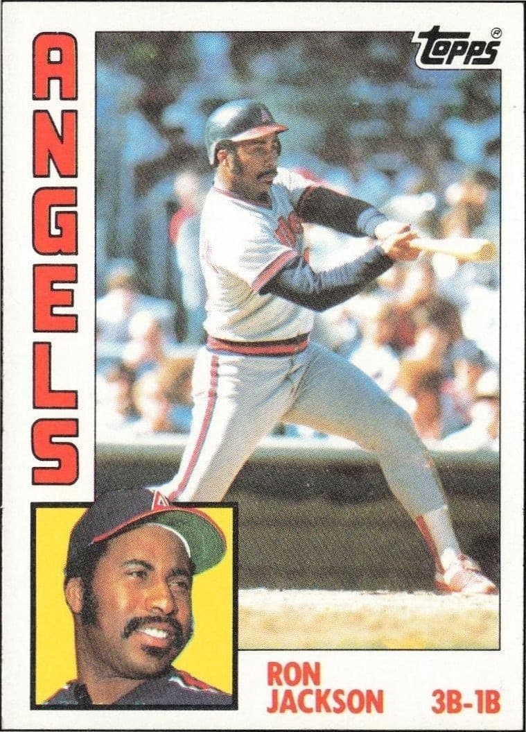 1984 Topps Ron Jackson #548 trading card