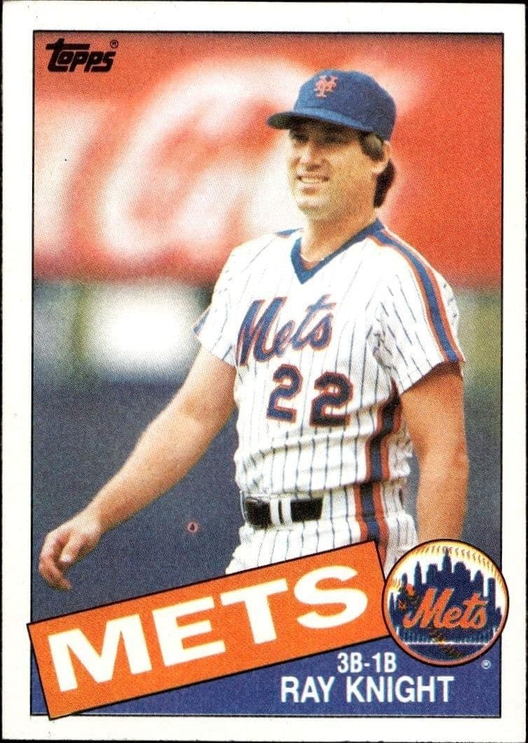 1985 Topps Ray Knight #590 trading card