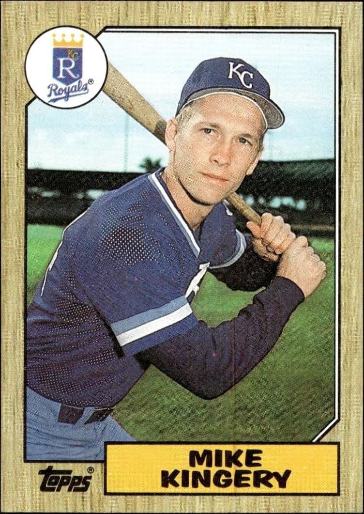 1987 Topps Mike Kingery #203 trading card