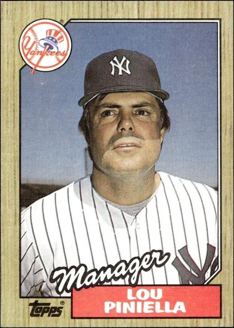 Lou Piniella - Front