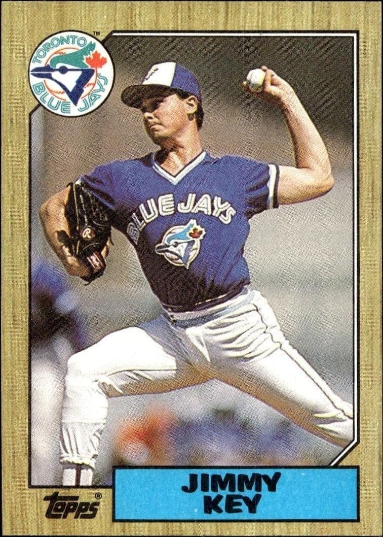 1987 Topps Jimmy Key #29 trading card
