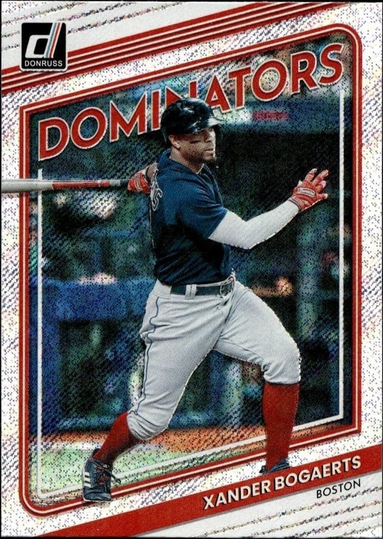 2022 Panini Donruss Xander Bogaerts #D-5 trading card