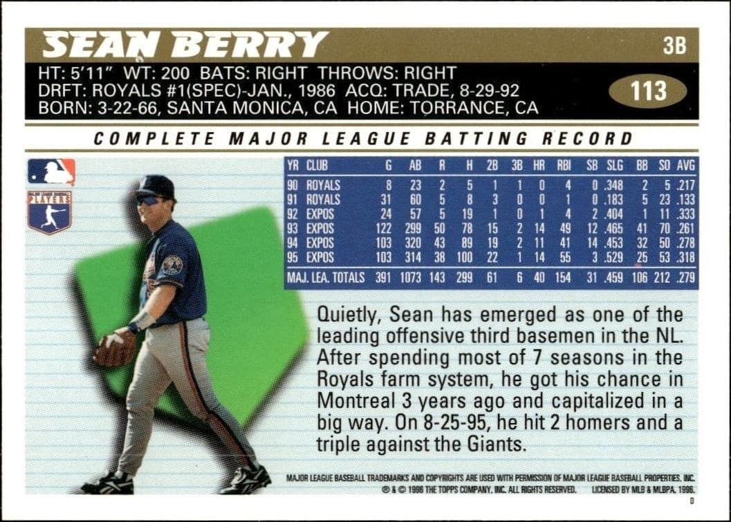 Sean Berry - Back