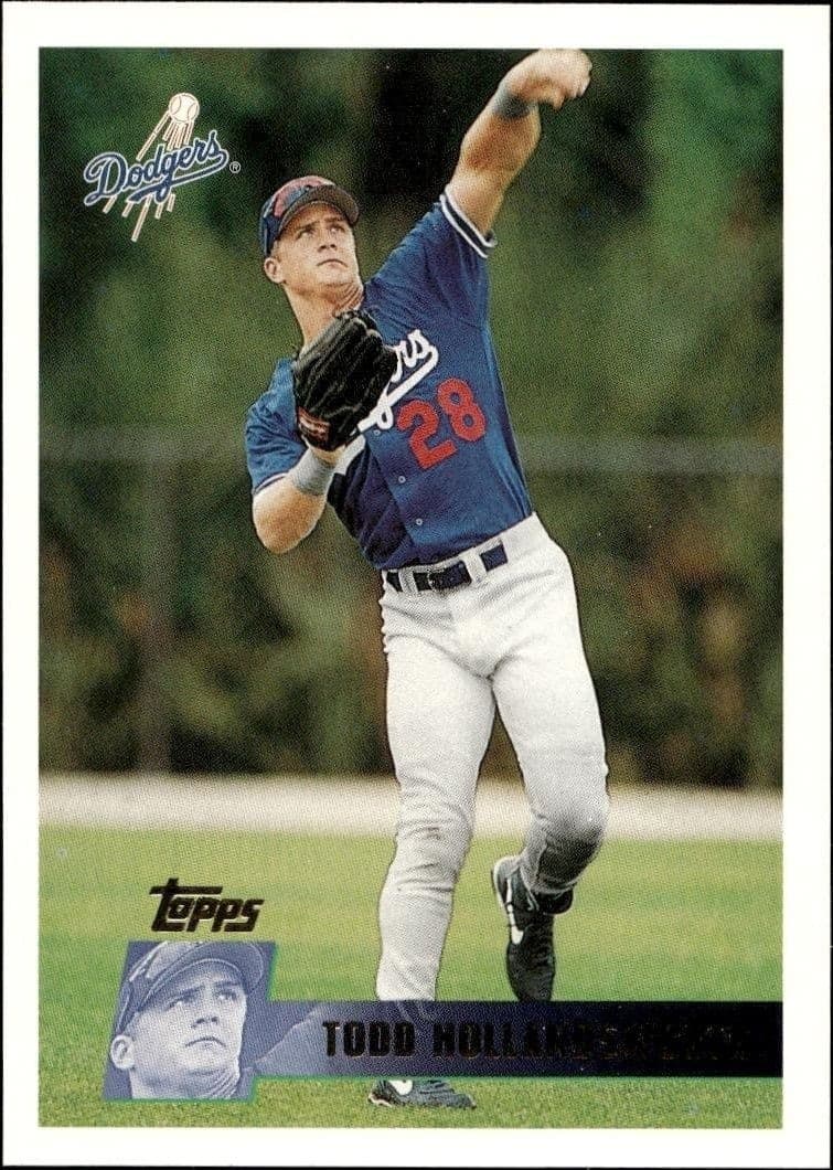 1996 Topps Series 1 Todd Hollandsworth #48 trading card