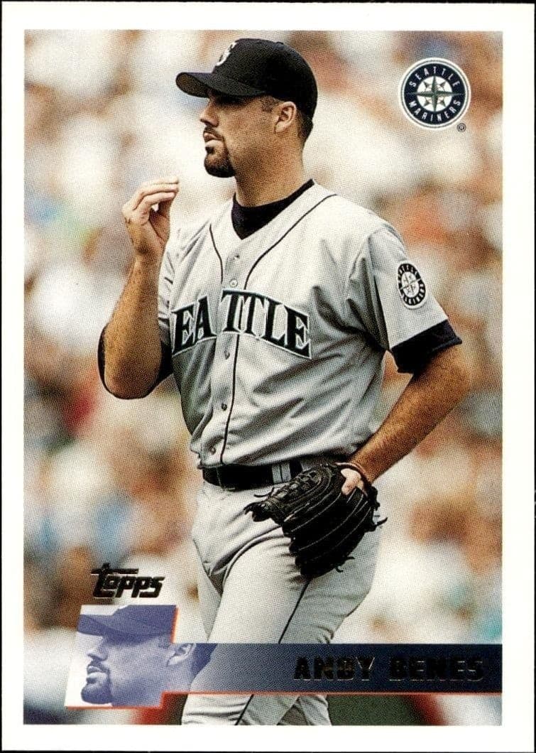 1996 Topps Series 2 Andy Benes #314 trading card