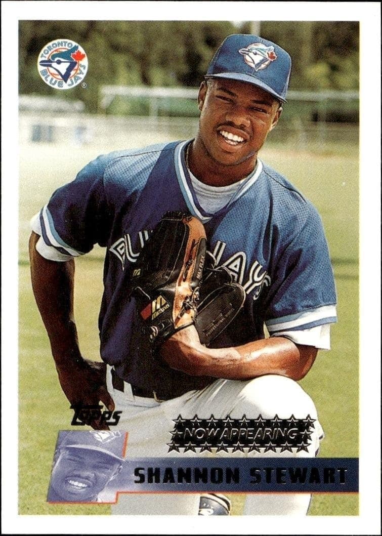 1996 Topps Series 2 Shannon Stewart #343 trading card
