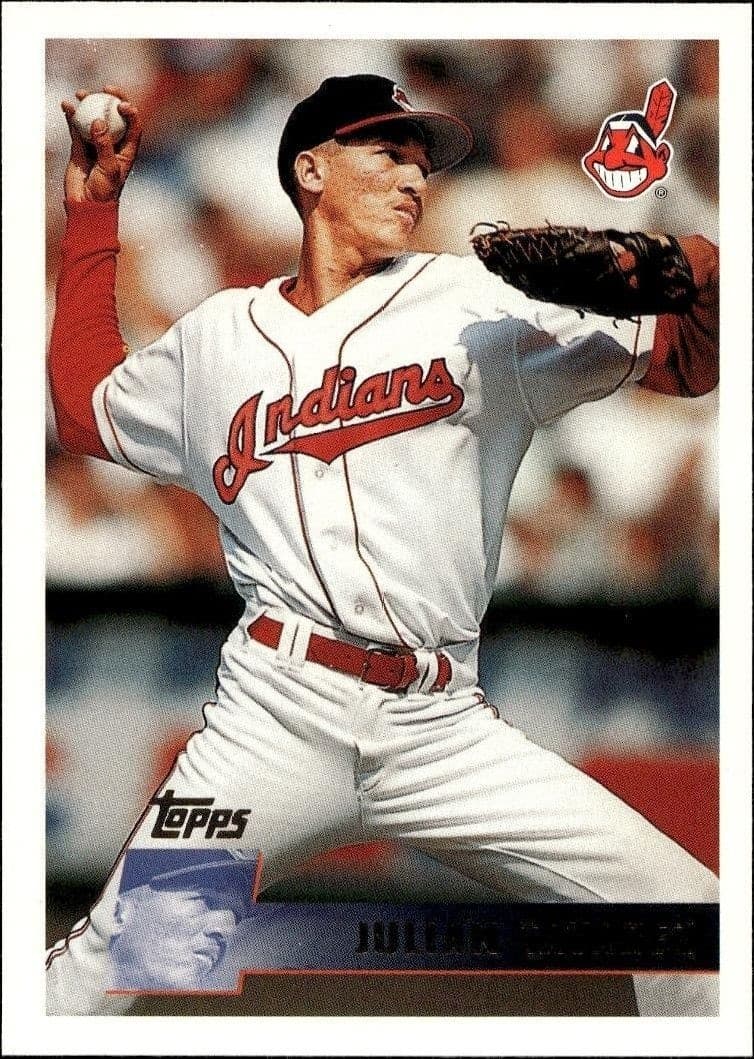 1996 Topps Series 1 Julian Tavarez #81 trading card