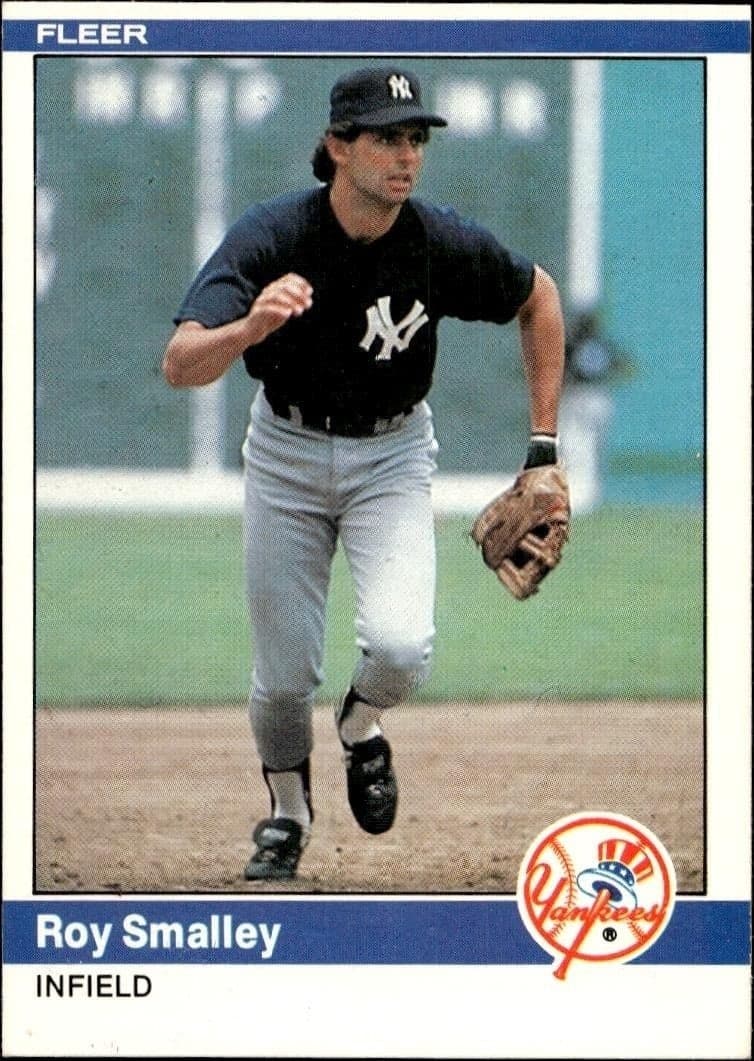1984 Fleer Roy Smalley #142 trading card