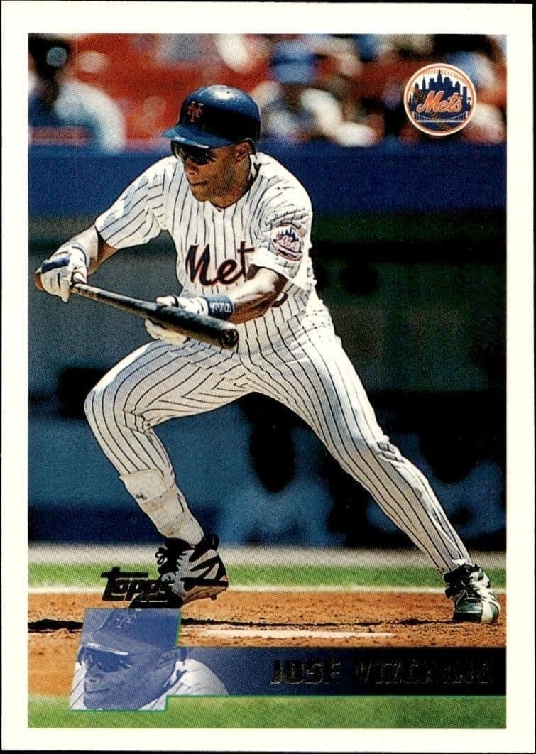 1996 Topps Series 2 Jose Vizcaino #307 trading card
