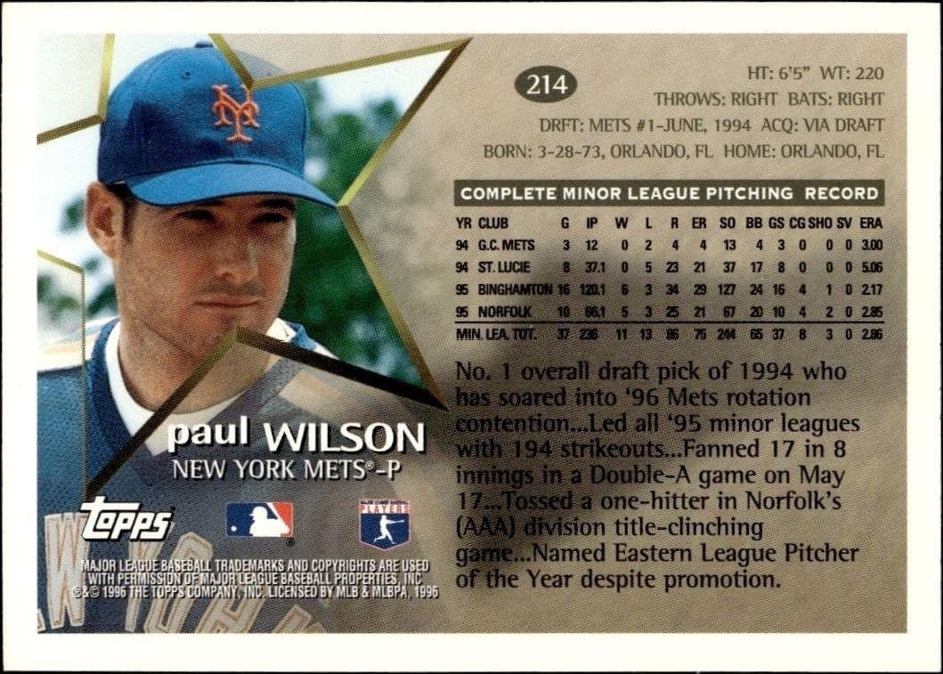 Paul Wilson - Back